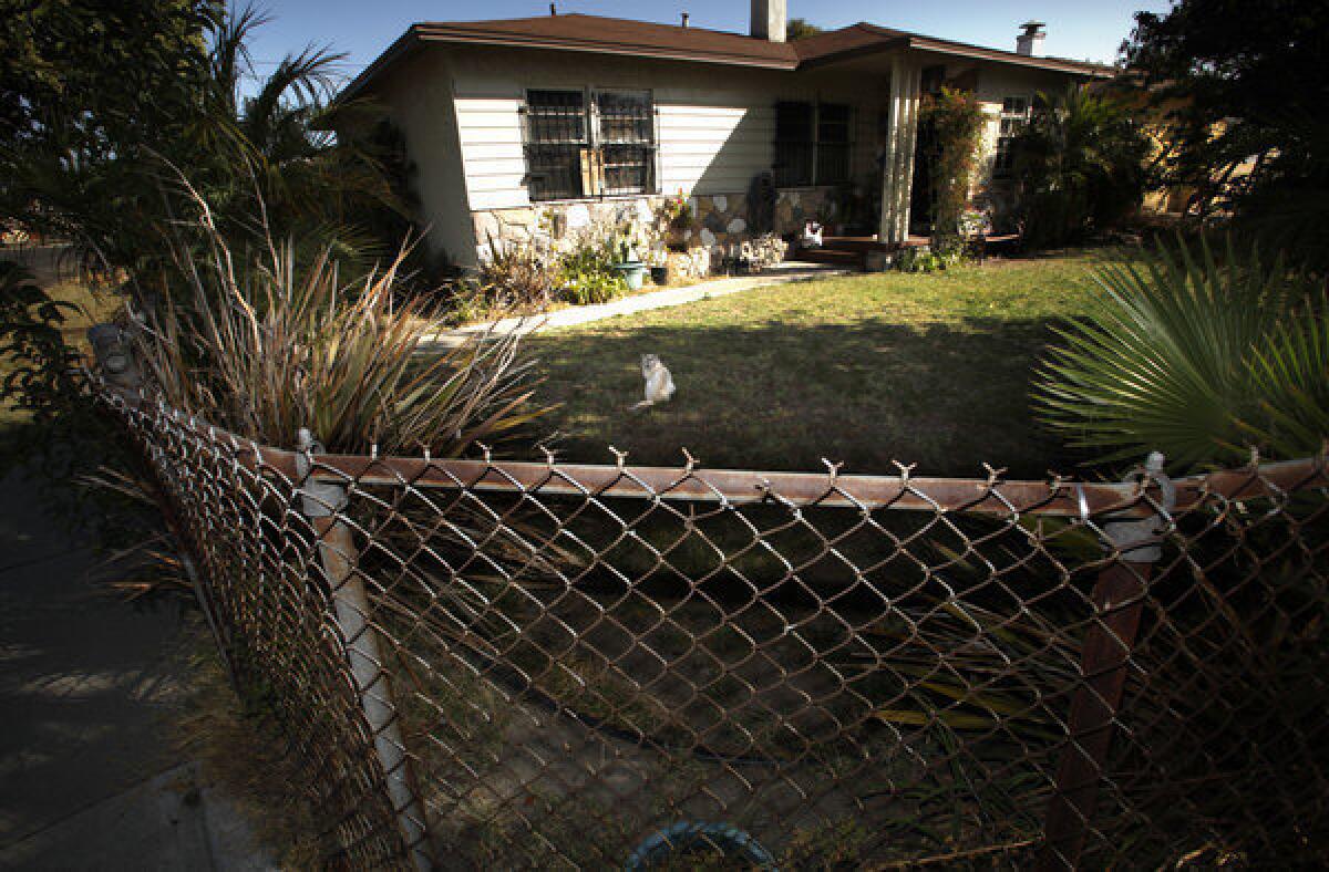 A house in Watts was listed for sale at $280,000 last year.