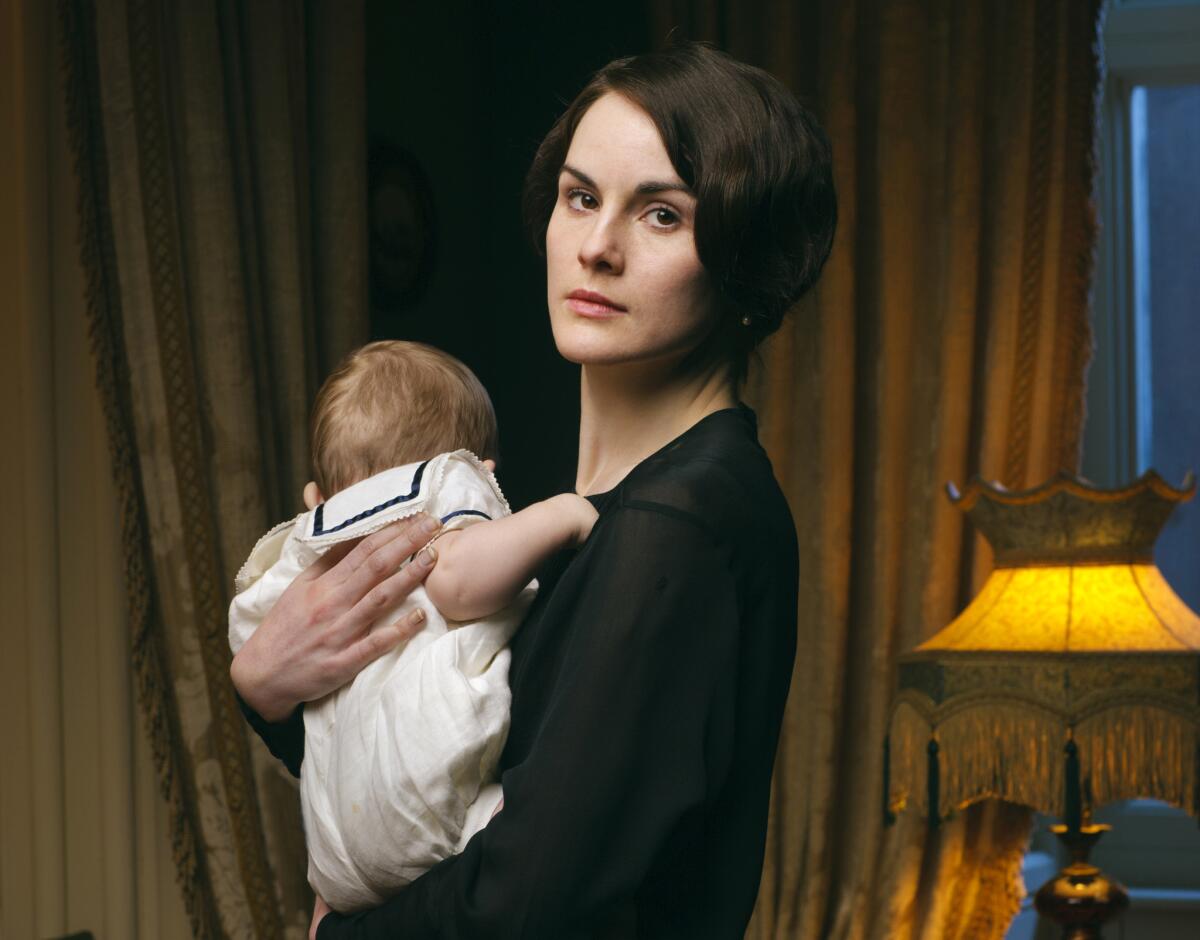 Michelle Dockery portrays Lady Mary in "Downton Abbey."