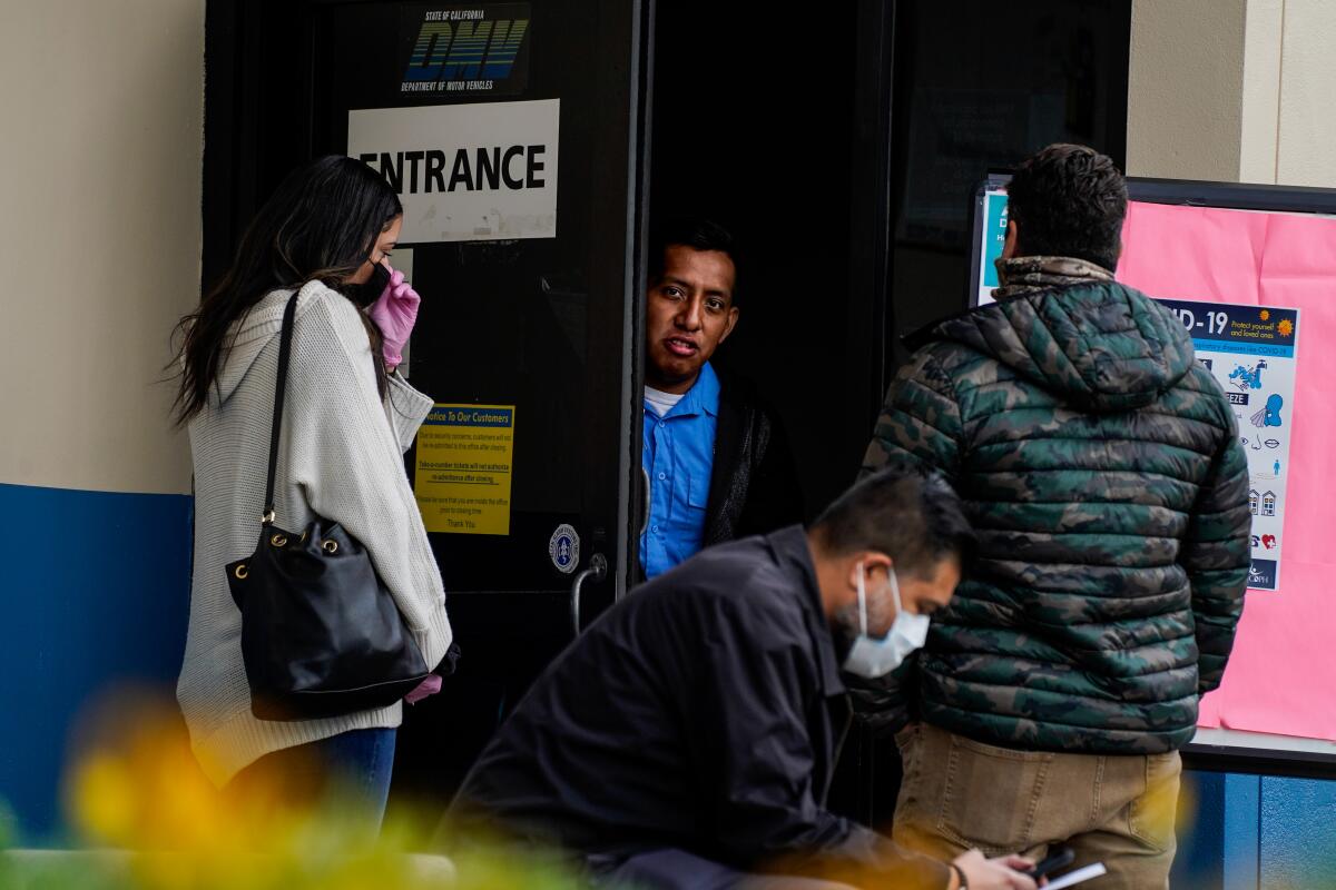 California DMV field office in Glendale