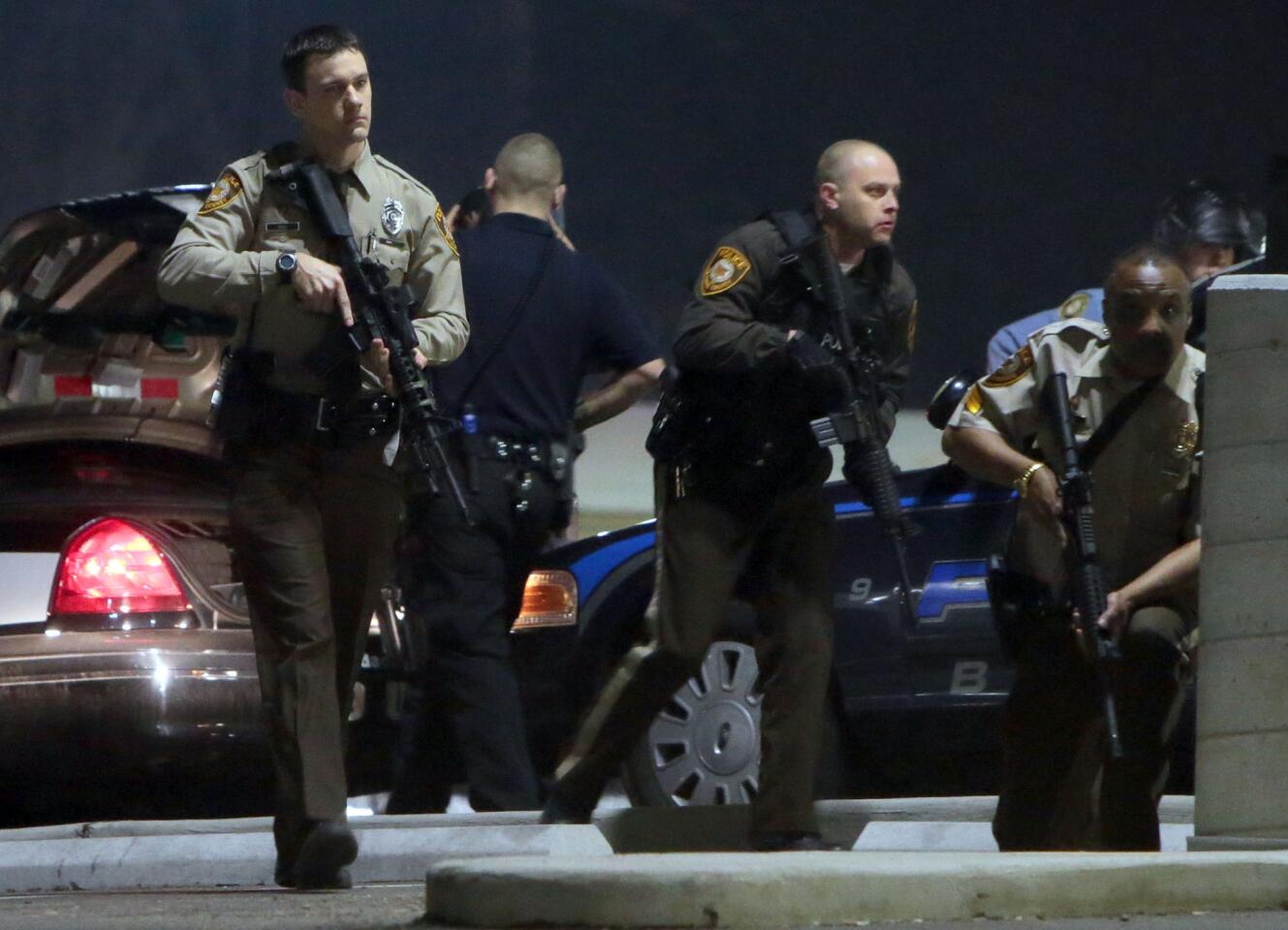 Two officers shot in Ferguson