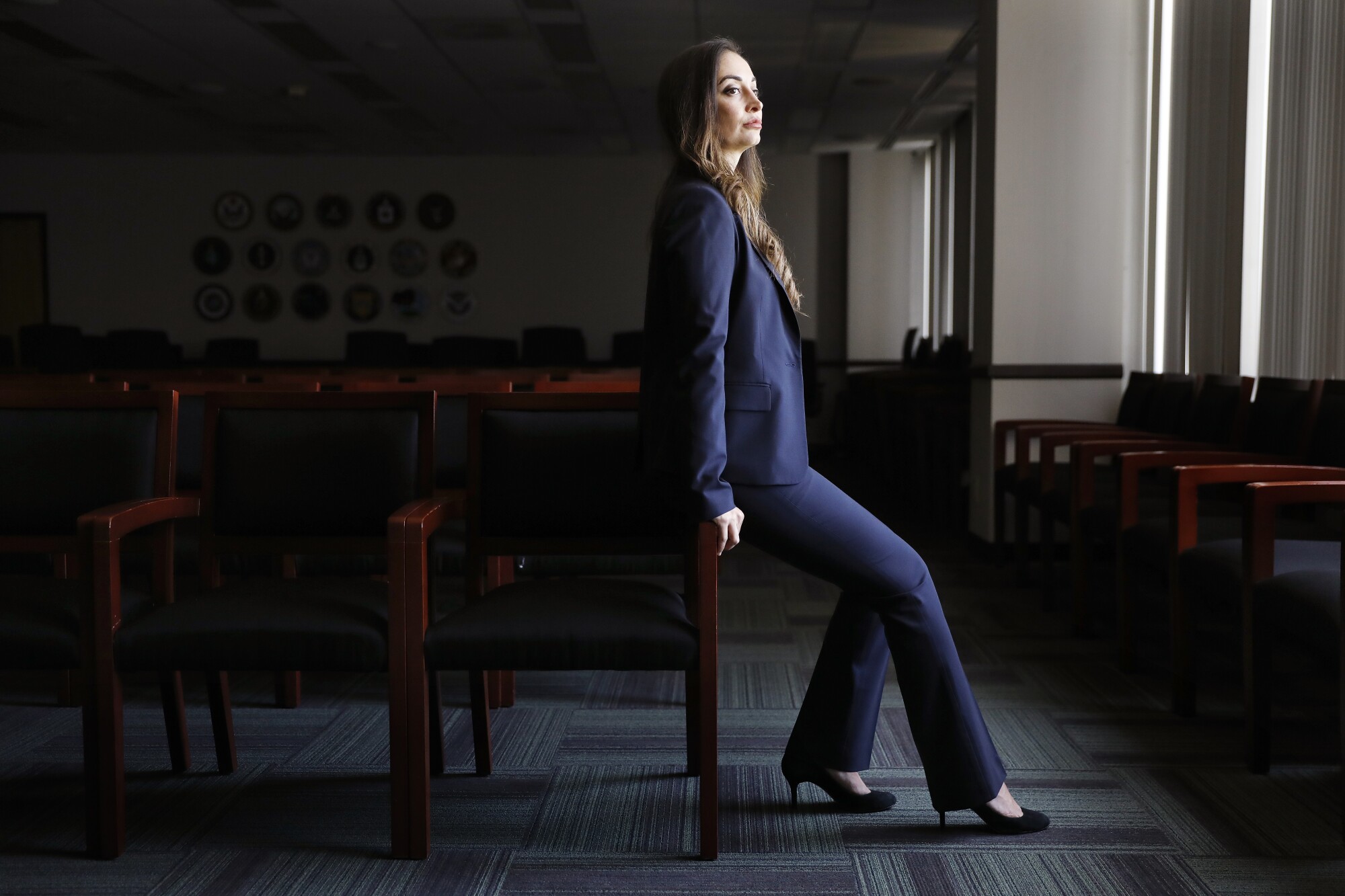 FBI agent Tanaz Korami at the bureau's Los Angeles field office.