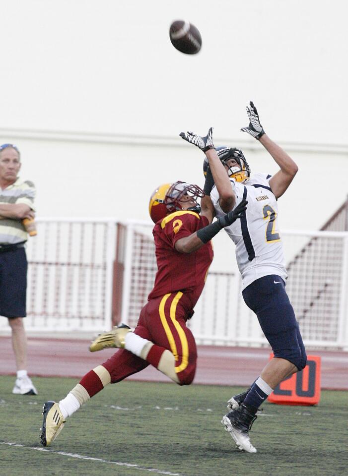 La Canada football season opener against Alhambra