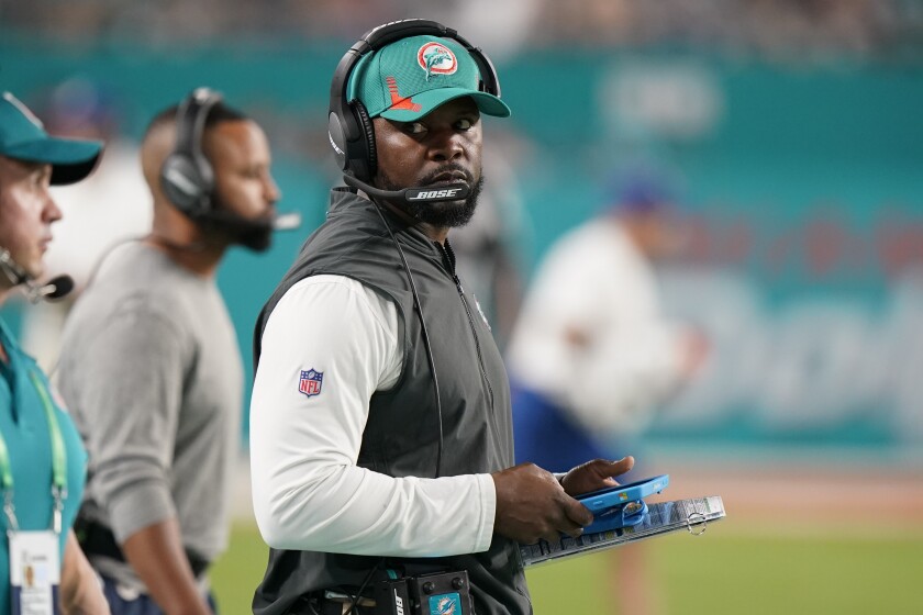 Nfl Black Monday Dolphins Fire Brian Flores Bears
