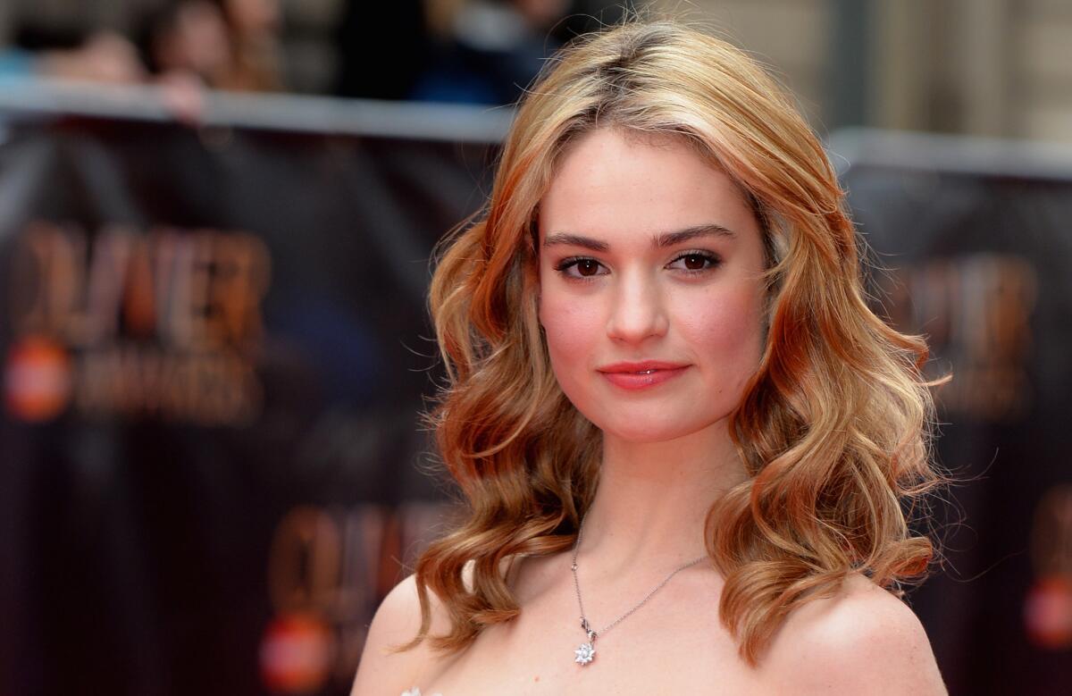 "Downton Abbey" actress Lily James will star in "Pride and Prejudice and Zombies."