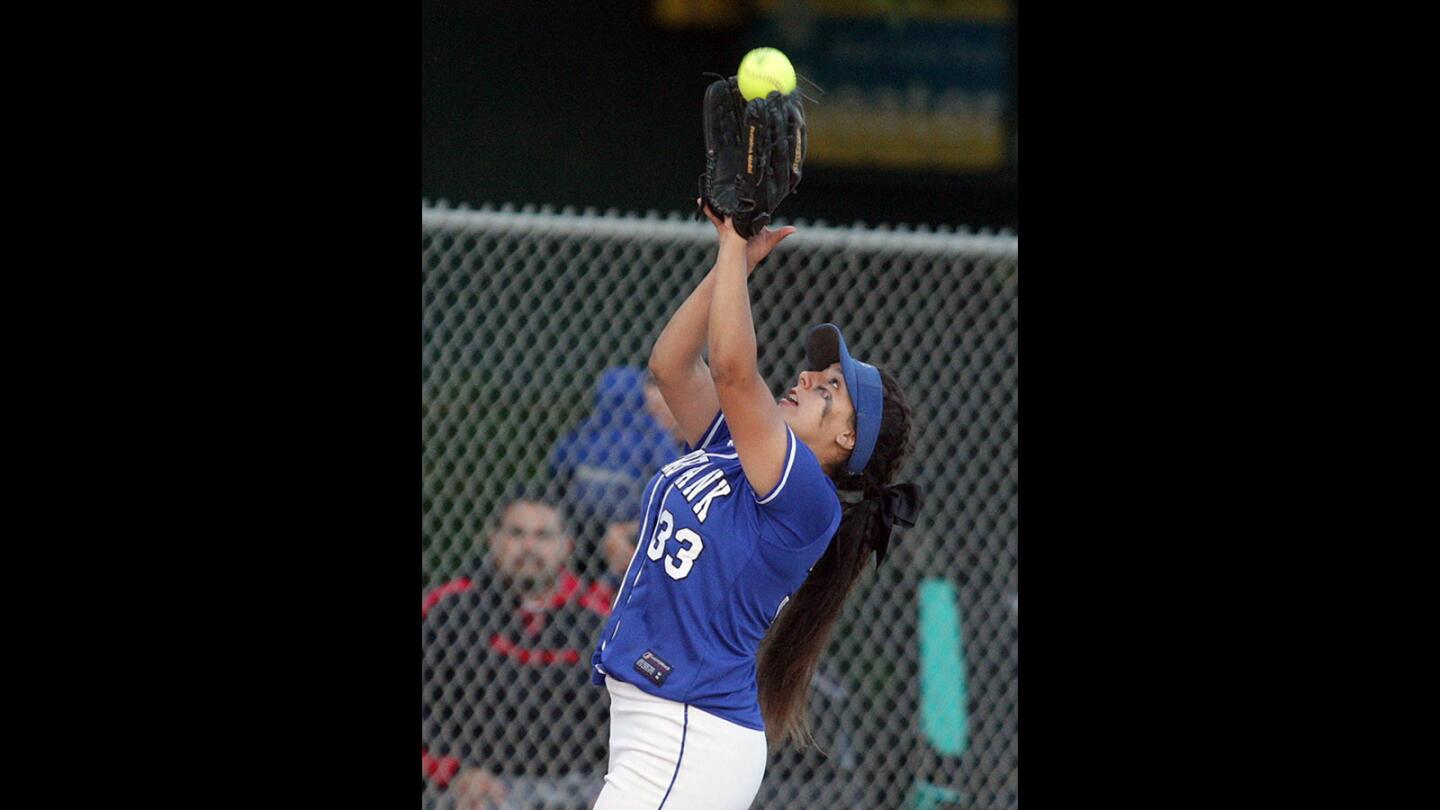 Photo Gallery: Rival softball, Burroughs vs. Burbank