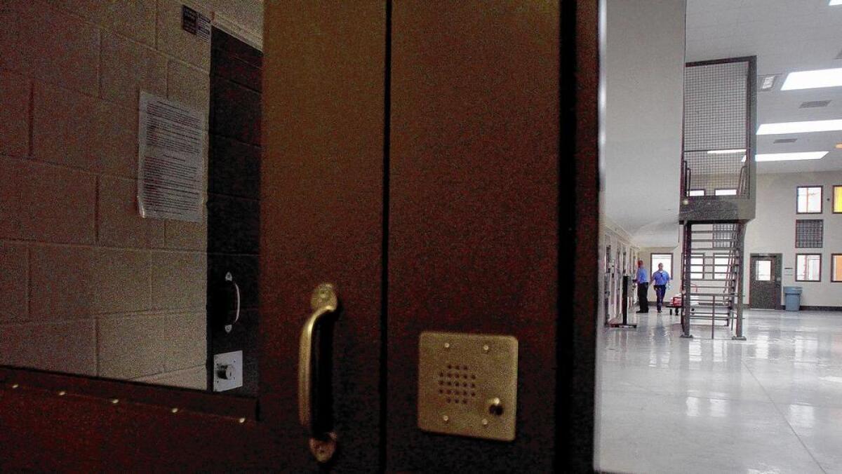 California's largest immigrant detention center is a privately run facility in Adelanto.