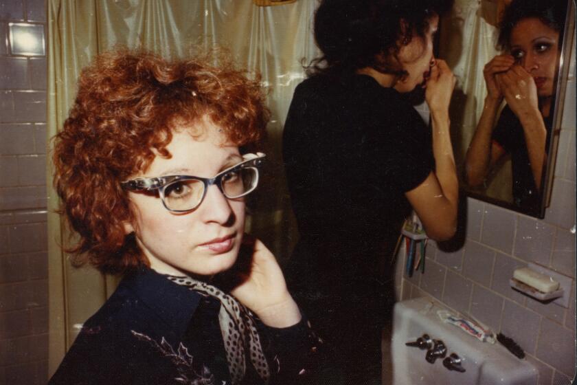 Nan Goldin in a photo from the 1970s in the documentary "All the Beauty and the Bloodshed."