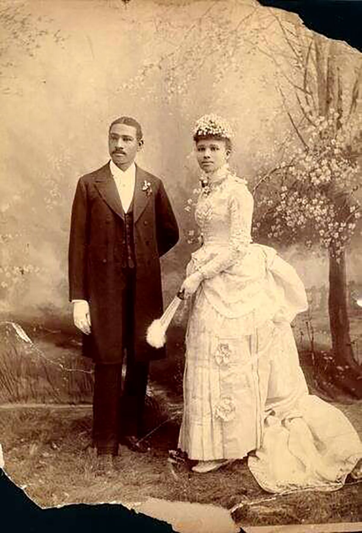 A photo of Charles and Willa Bruce