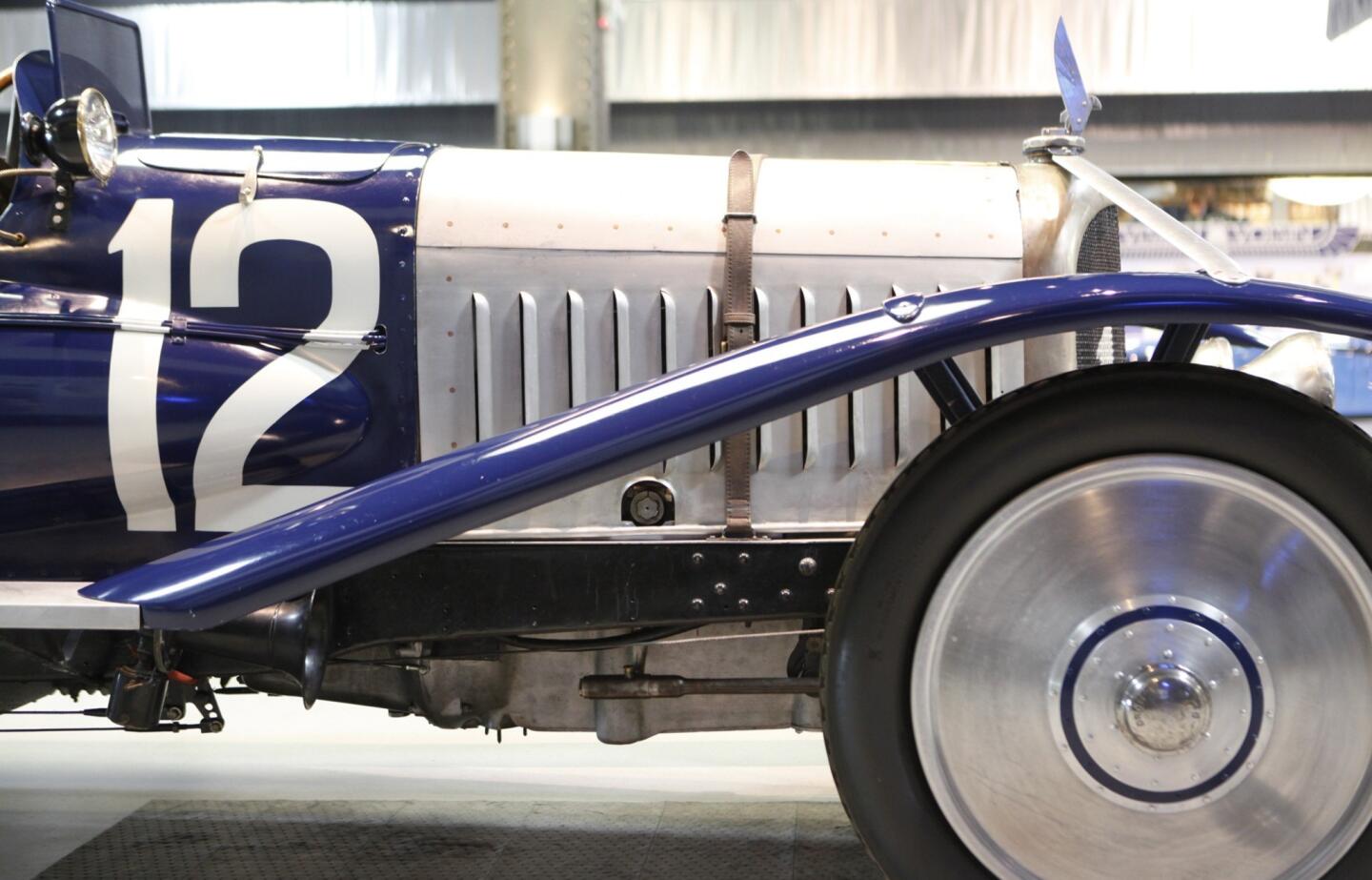 A 1922 Type C3S Strasbourg is among 16 exceptionally rare and valuable Voisin models owned by car collector Peter Mullin that are featured in an exhibit at the Mullin Automotive Museum in Oxnard through April.