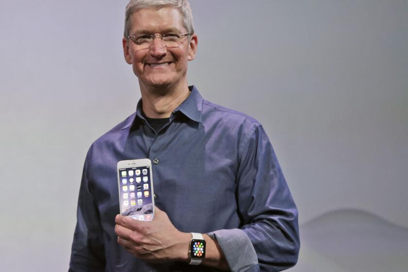 Apple CEO Tim Cook discusses the new Apple Watch and iPhone 6.