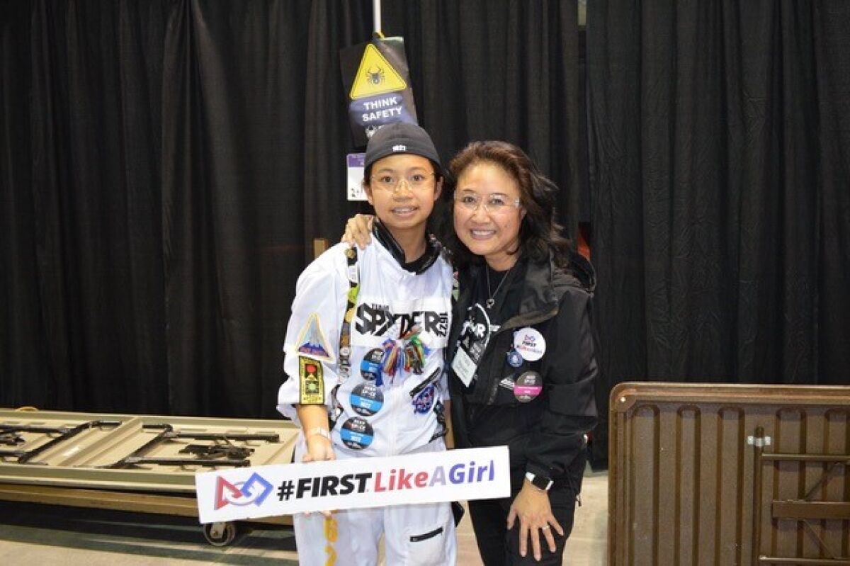 One of Madalyn’s biggest cheerleaders and supporters is her mother, Tracy Nguyen.
