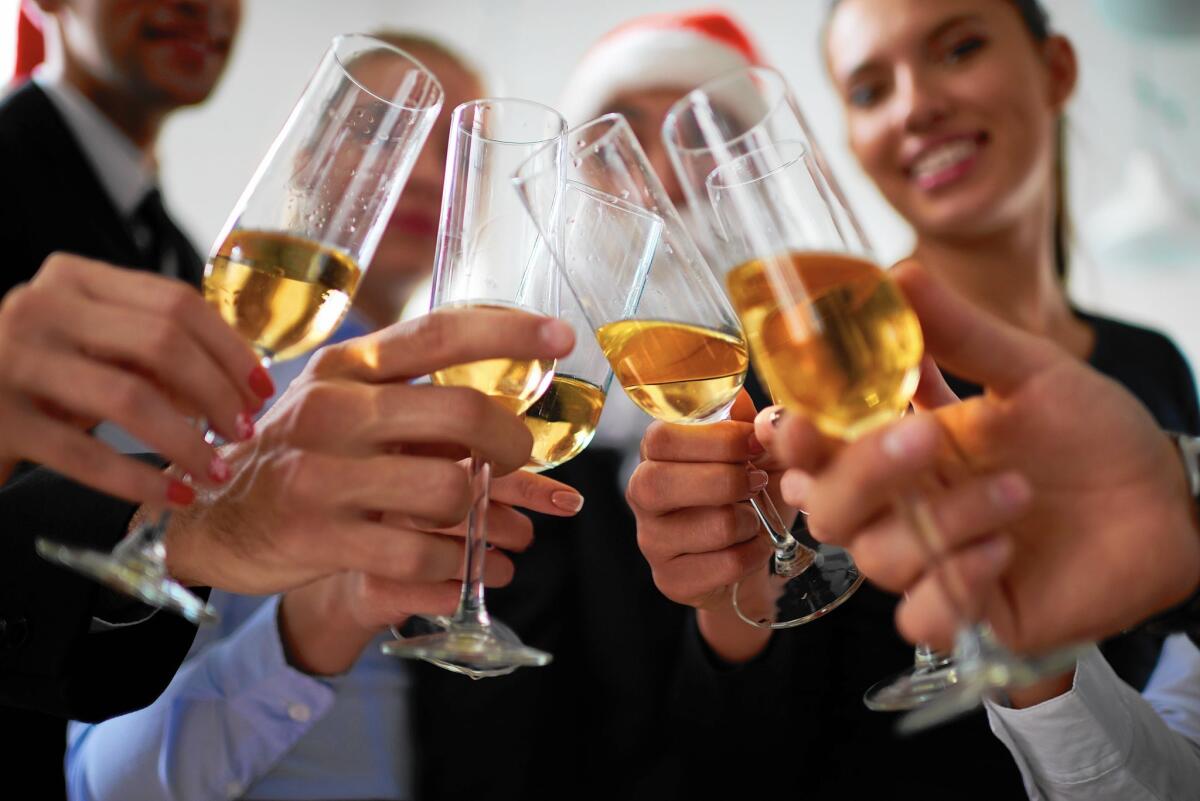 Almost 60% of the HR managers said alcohol would be served at their holiday party, but some said they’d issue drink tickets to regulate consumption.
