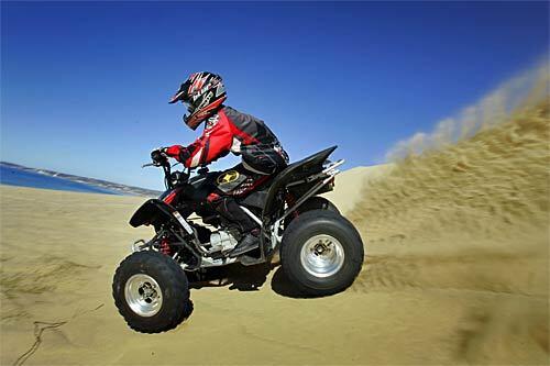 As Mario Feldman, 14, of New York pilots an all-terrain vehicle at Cantamar sand dunes, south of Rosarito, Mexico, the fun of going off road in an ATV is apparent. What if youre a casual off-roader, interested in only occasional trips to the desert, dunes or forest? Then you might wish to check out tour companies that provide not just ATV and riding gear, but also a seasoned guide.