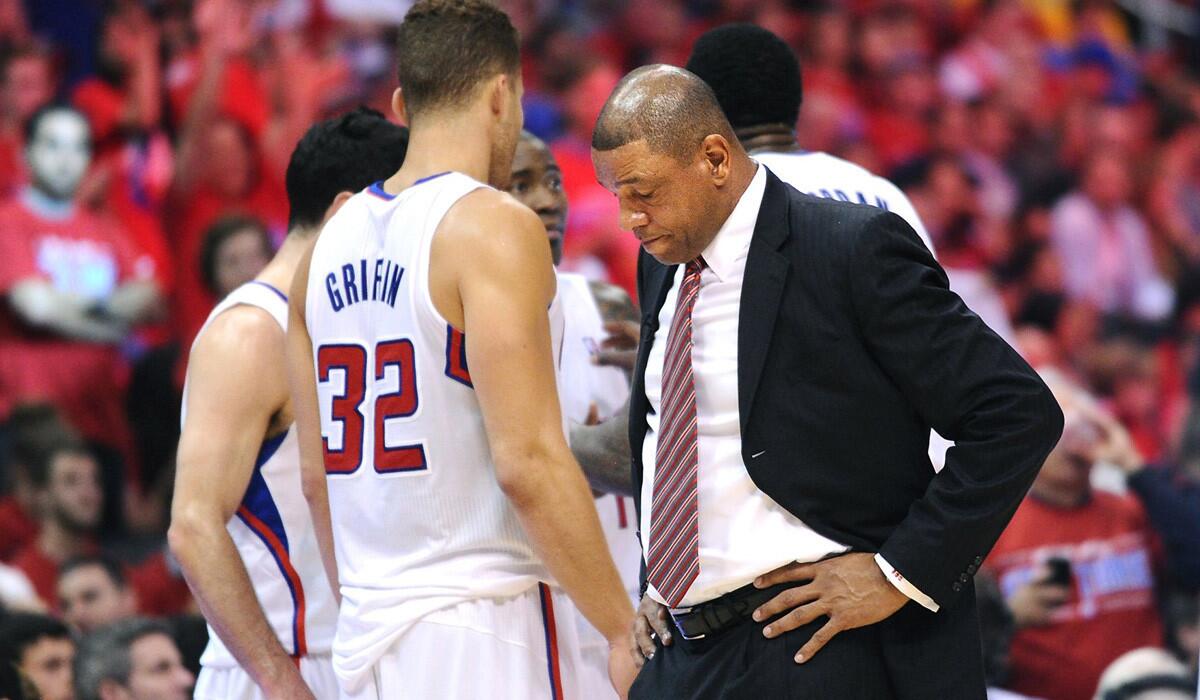 Clippers Coach Doc Rivers would rather discuss his team and basketball than another chapter in the Donald Sterling scandal.