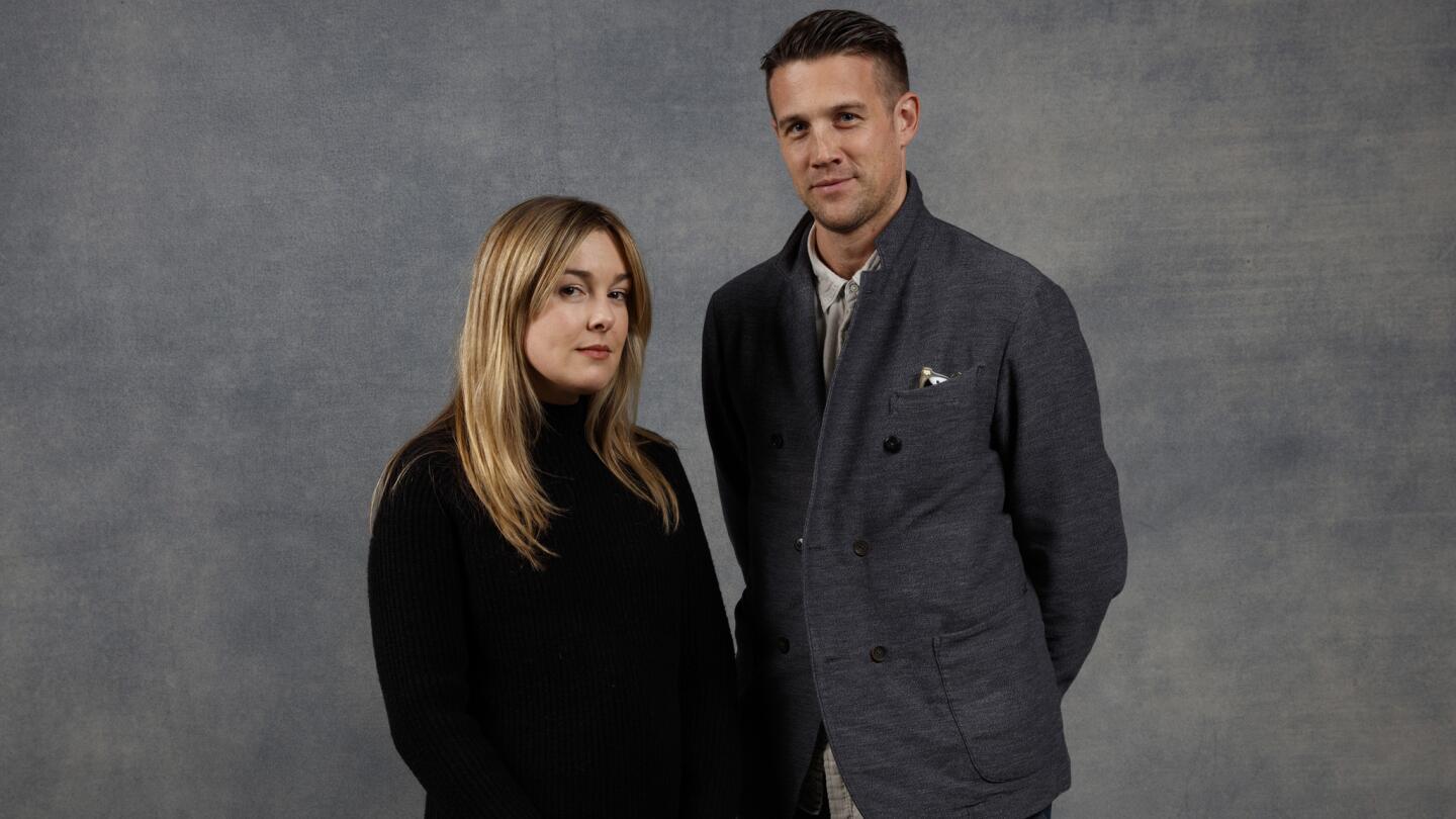Actress-writer-director Anna Margaret Hollyman and actor Nico Evers Swindell, from the short film "Maude," photographed in the L.A. Times studio in Park City, Utah. FULL COVERAGE: Sundance Film Festival 2018 »