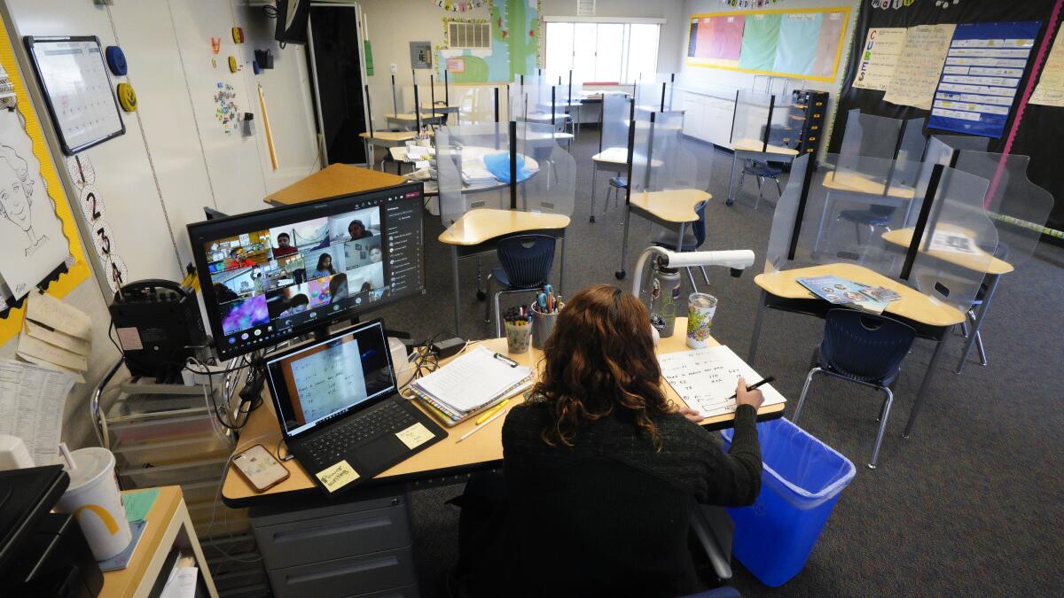 One San Diego school is already preparing for in-person learning