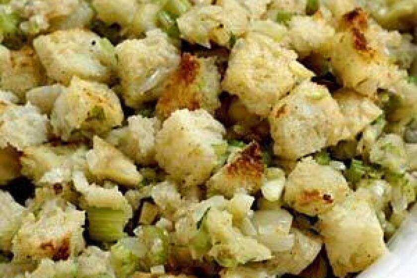 Stuffing is an excellent canvas for creativity. Really good stuffing will be delicious even without the turkey.