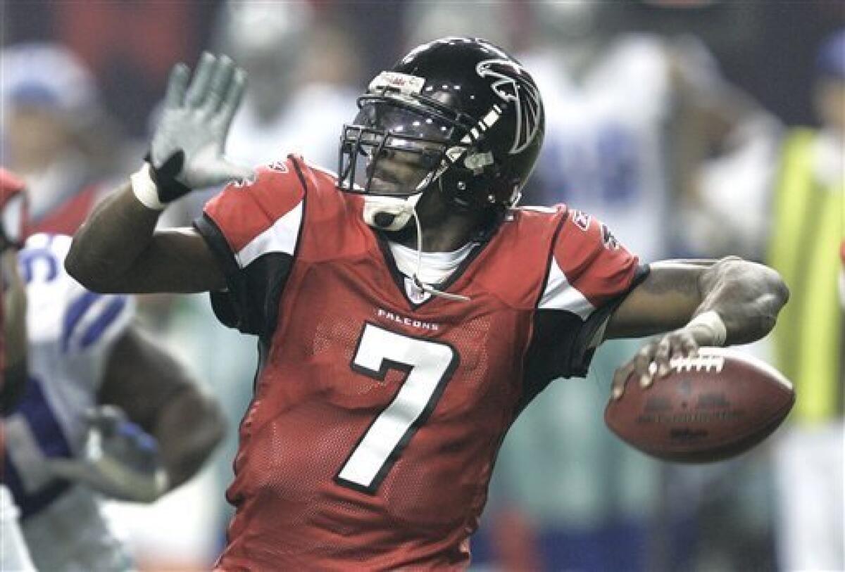 Falcons release suspended QB Michael Vick - The San Diego Union