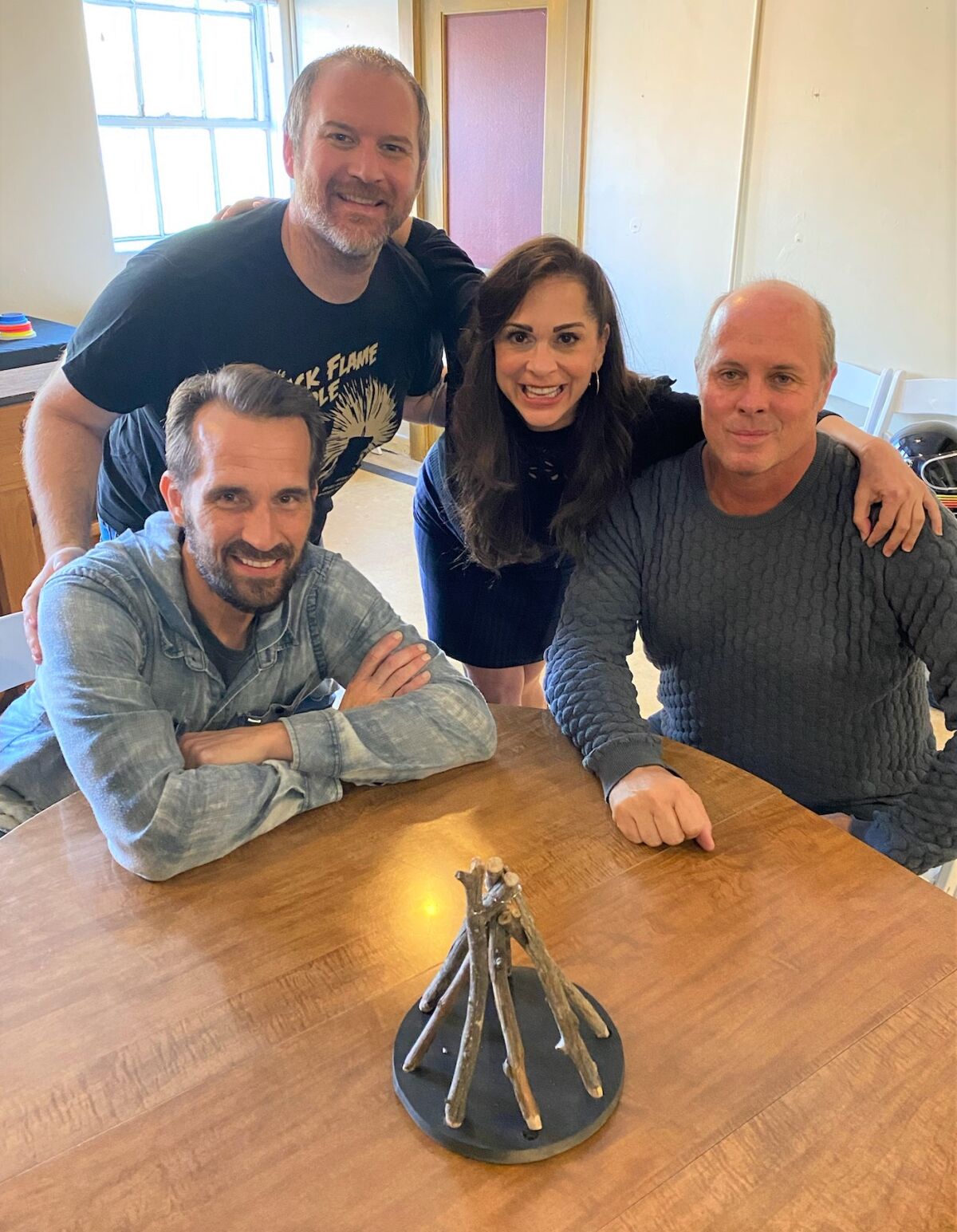 "Witchland" team, left to right, Francis Gercke, Anthony Methvin, Jessica John Gercke and Tim Mulligan.