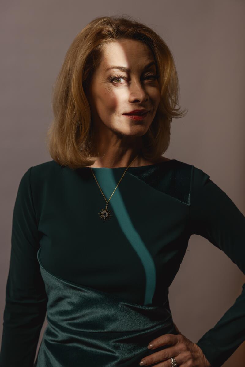 Actress Sharon Lawrence is photographed in the Los Angeles Times Portrait studio 