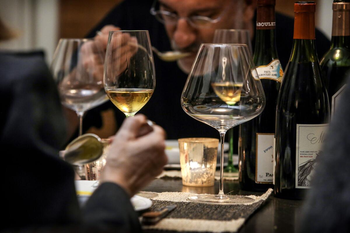Wine dinners , whether at home or at a restaurant, explore the interplay of wine and food