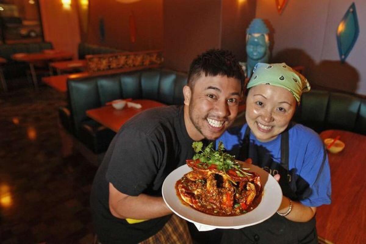 Nguyen and Thi Tran, shown last fall, are opening their Starry Kitchen restaurant inside Grand Star Jazz Club in Chinatown.
