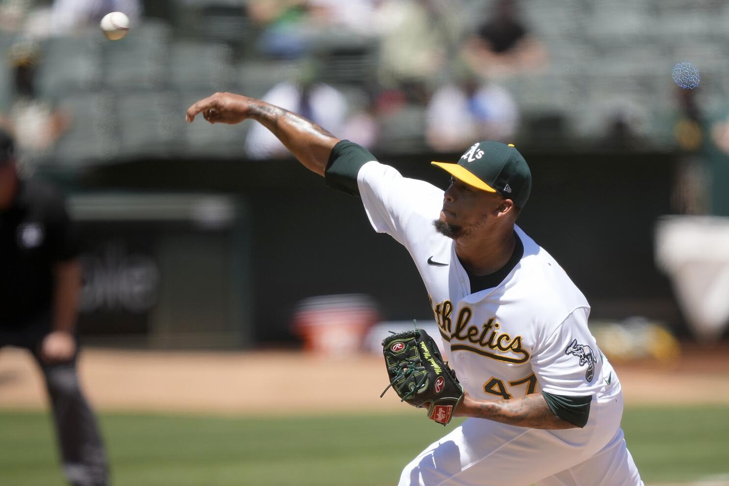 Oakland A's place Frankie Montas on COVID-19 related injured list -  Athletics Nation