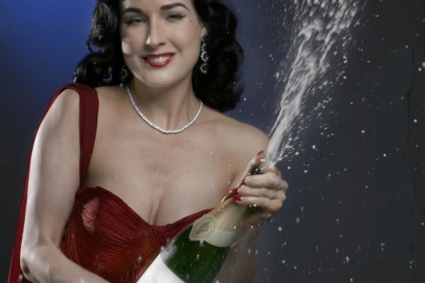 Dita Von Teese, shown in a file photo, will be at this weekend's Vintage Fashion Expo in Los Angeles.