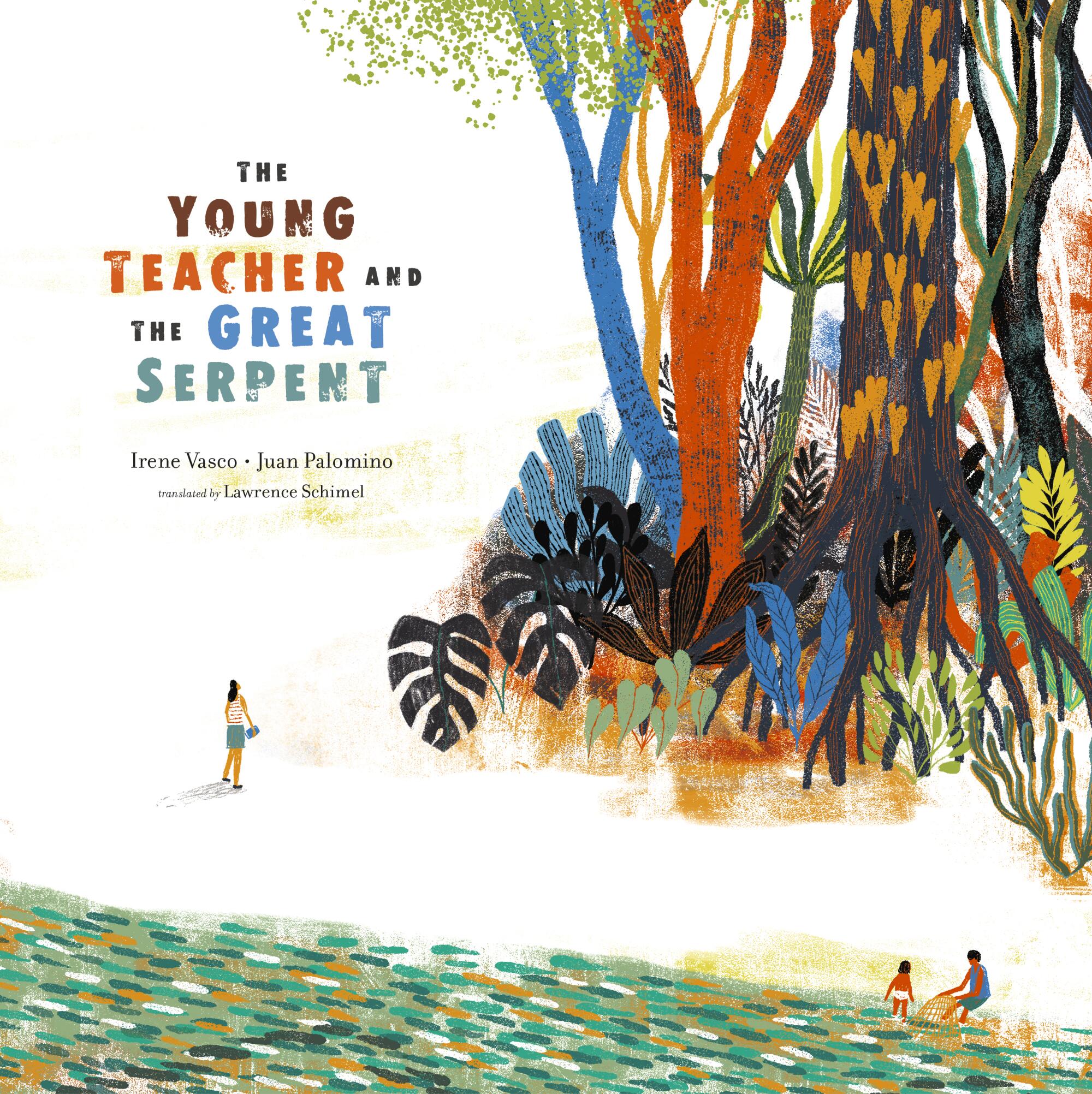 "The Young Teacher and the Great Serpent" book cover