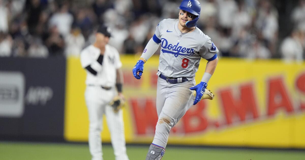 Kiké Hernández trying to ‘stay level’ after slow start with Dodgers, live interview error