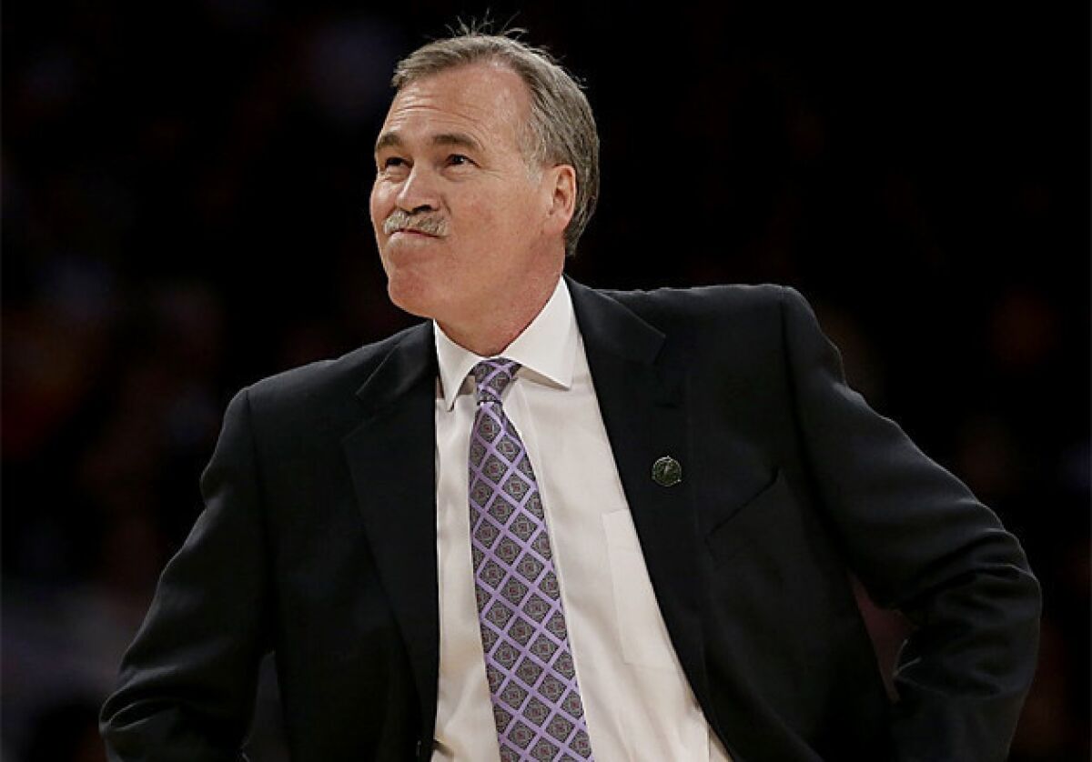 Lakers Coach Mike D'Antoni kept all of Mike Brown's assistants on staff last season.
