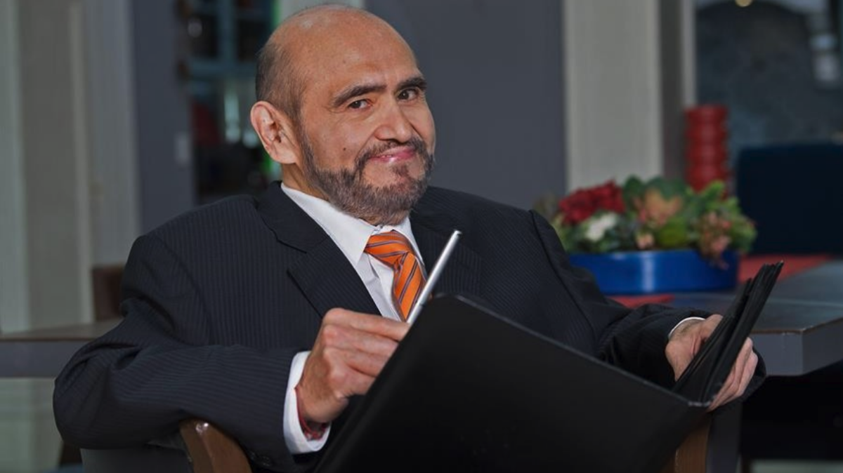 El actor Édgar Vivar