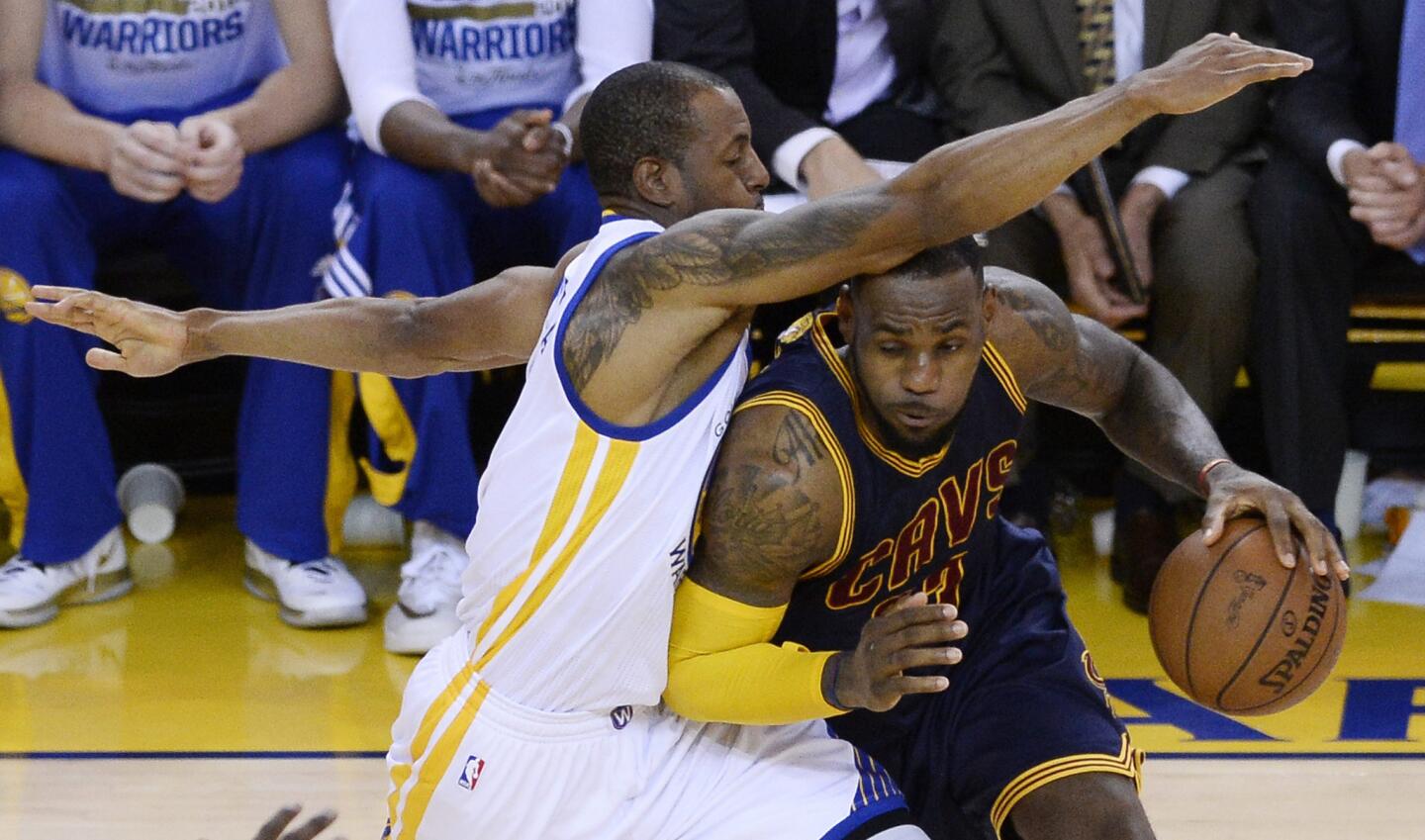 Andre Iguodala, LeBron James