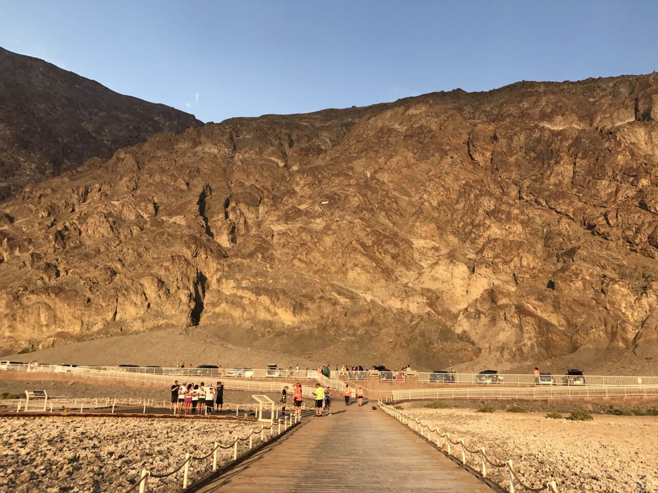 This is the view from the starting line of the Badwater Ultramarathon. In 114 degree heat, runners set off on a 135-mile race that, for some, will last almost two days.