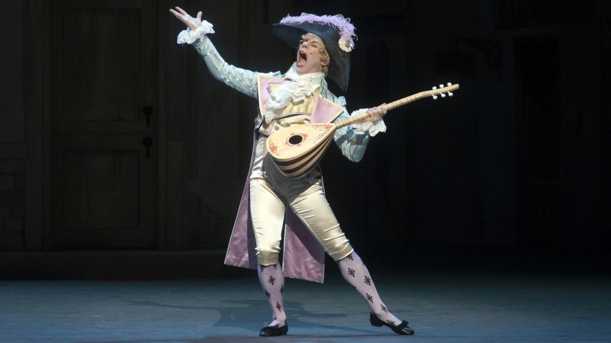 Keith Roberts in one of Robert Perdziola's costumes.