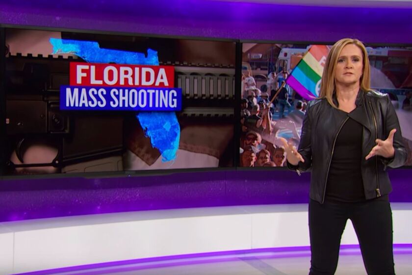 Samantha Bee told viewers of her show, "Full Frontal with Samantha Bee," that expressions of grief and condolences for the victims of the Orlando mass shooting don't mean much without action.