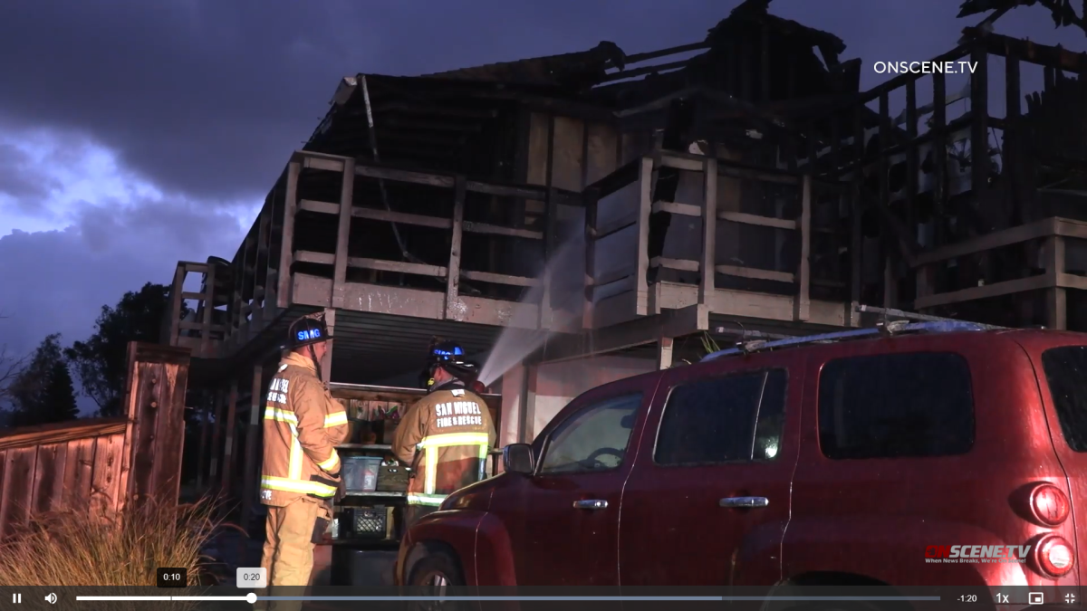 A Spring Valley home suffered $600,000 in damage in a fire late Wednesday.