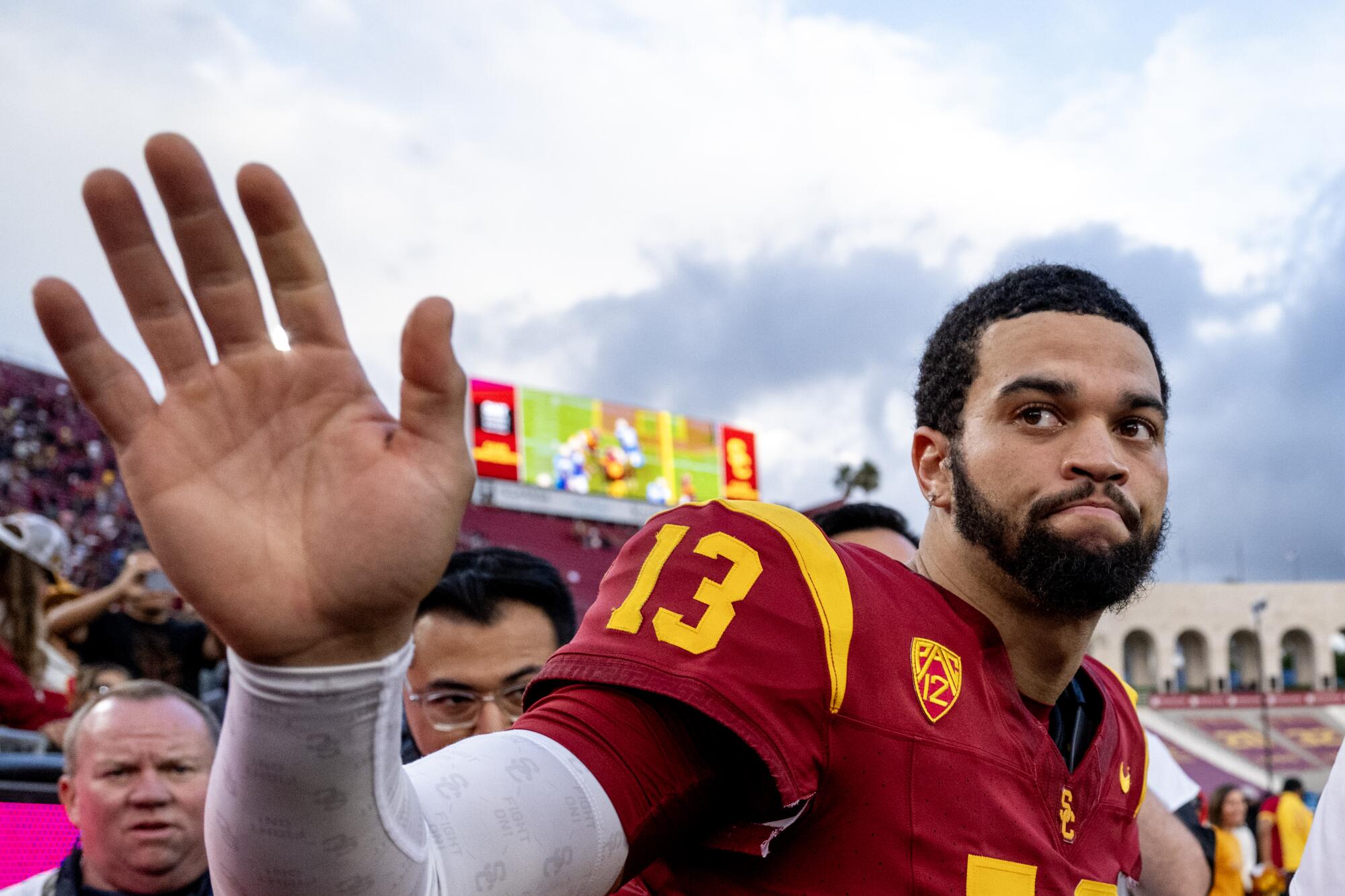 What's next for Caleb Williams? QB reflects on tough USC season - Los Angeles Times