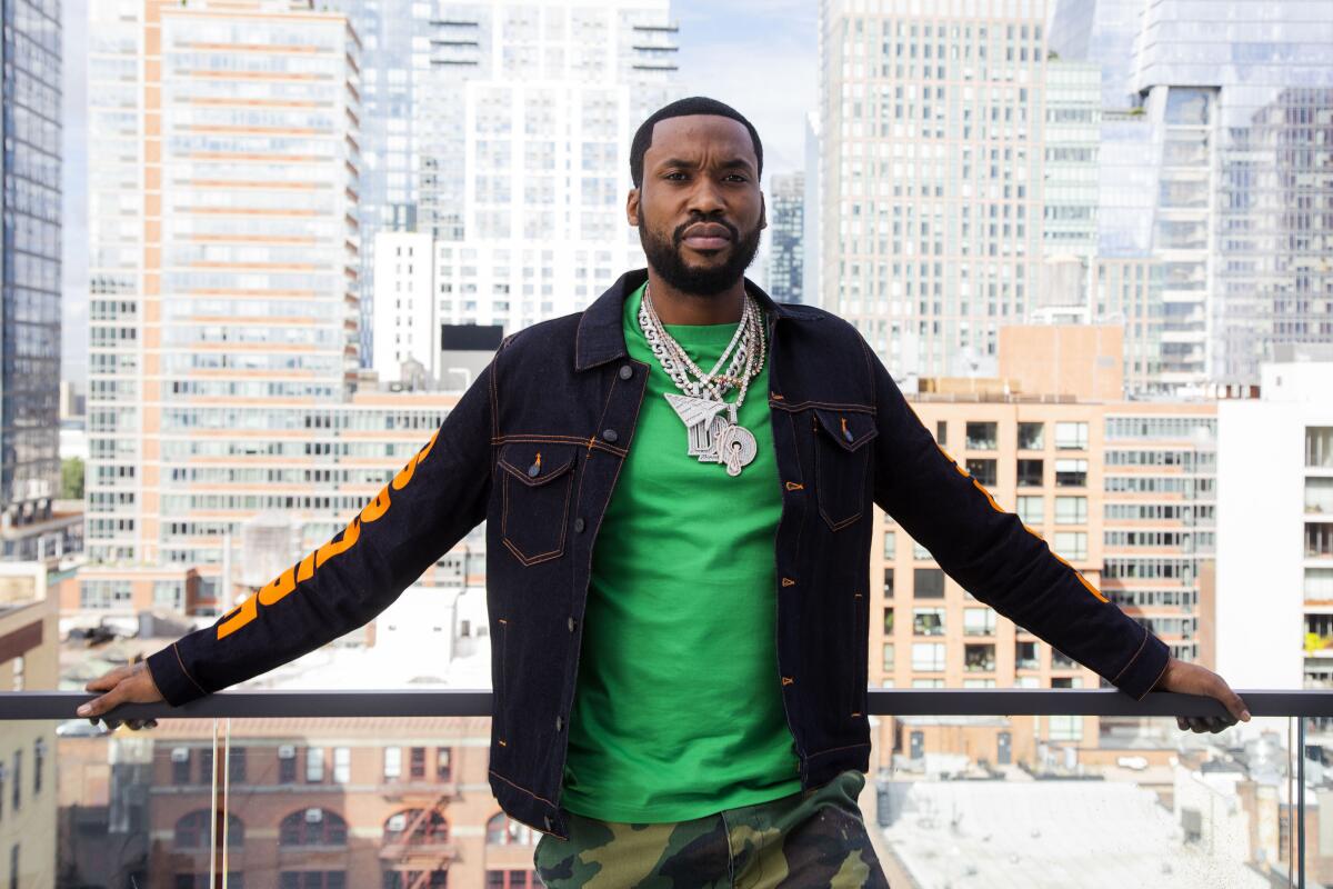 Meek Mill Outfit from October 31, 2021