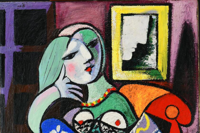 Pablo Picasso, "Woman with a Book," 1932, oil on canvas
