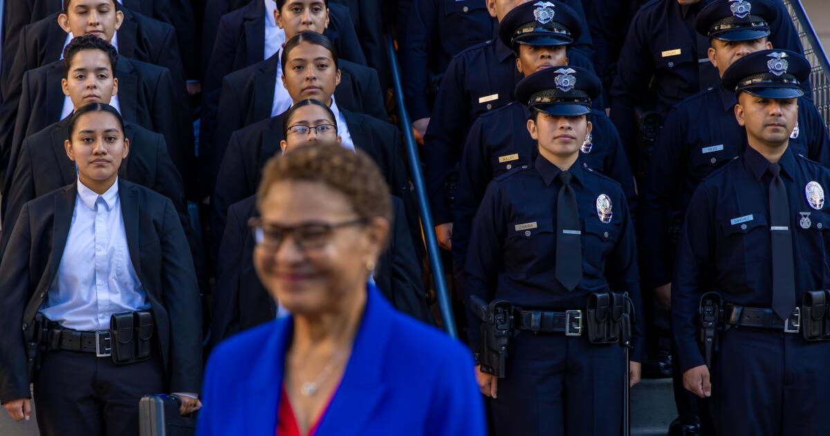LAPD supervisors probed over racial and sexist remarks that mayor cal...