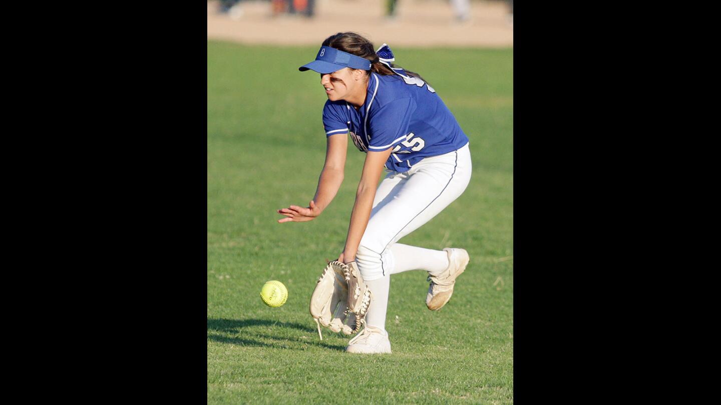 Photo Gallery: Rival softball, Burroughs vs. Burbank