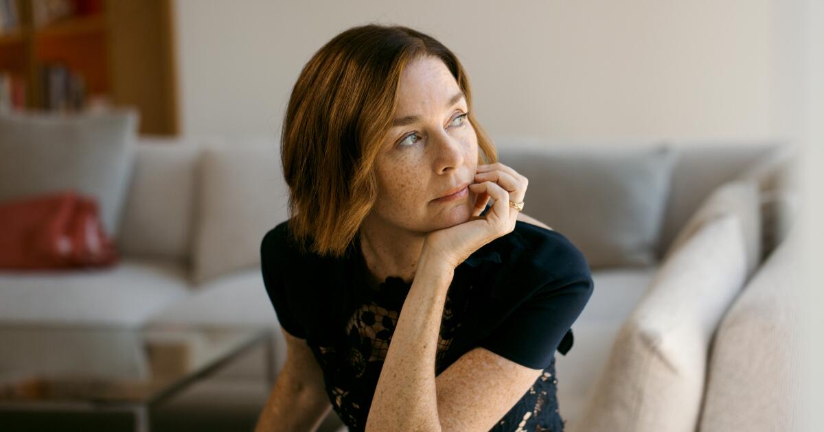 Julianne Nicholson’s moment is finally here. She hasn’t been waiting around for it
