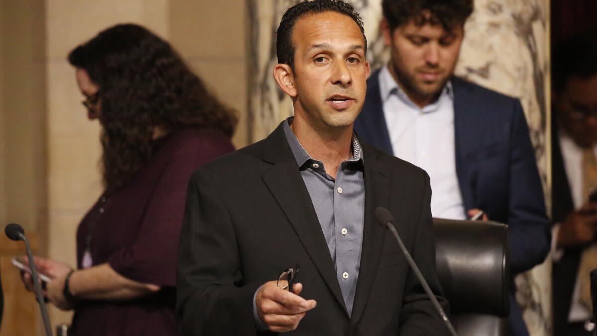 Los Angeles City Councilman Mitchell Englander said he will vacate his seat at the end of the year.