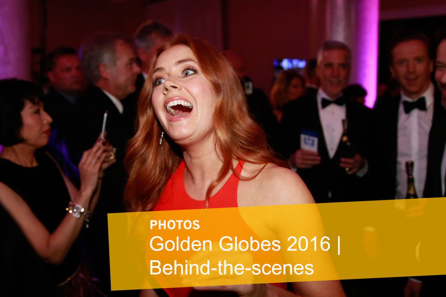 Golden Globes 2016 | Behind-the-scenes moments