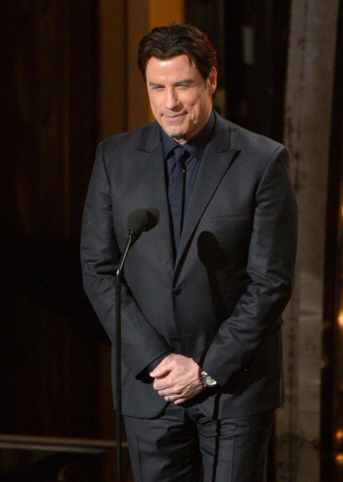 John Travolta's foul-up