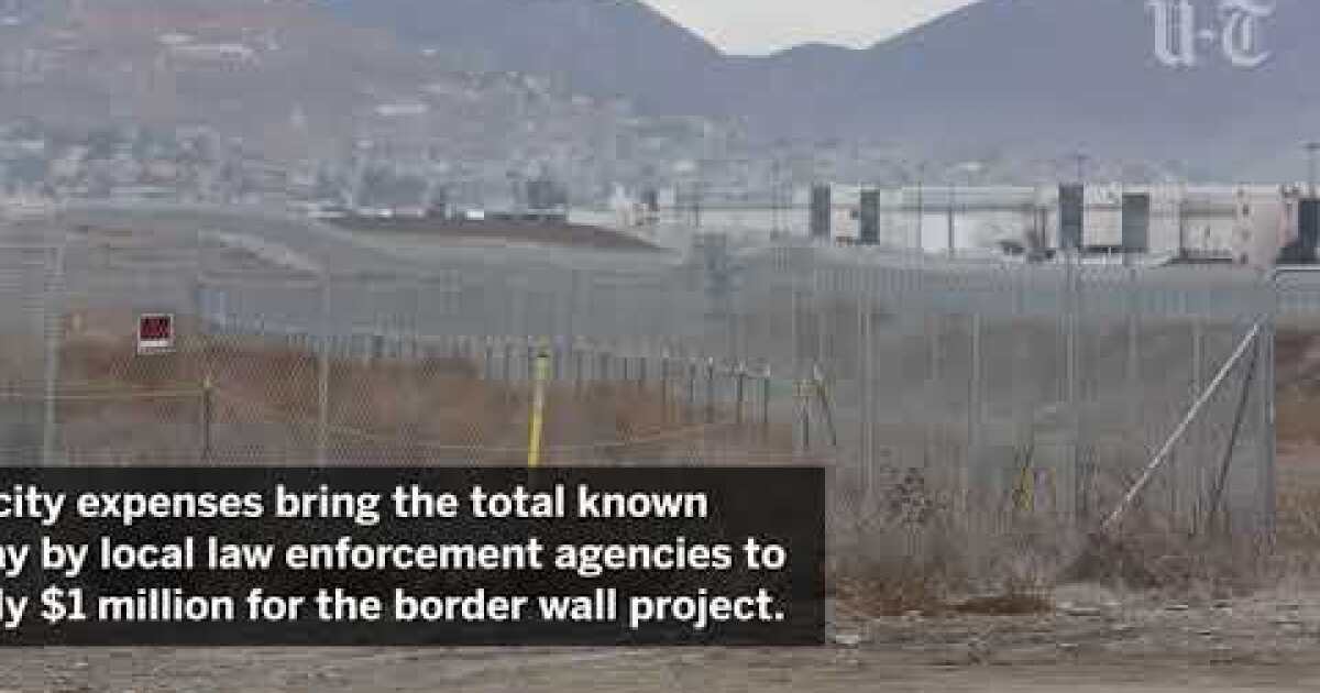 Security for Trump's border wall prototypes cost sheriff nearly $900,000 -  The San Diego Union-Tribune