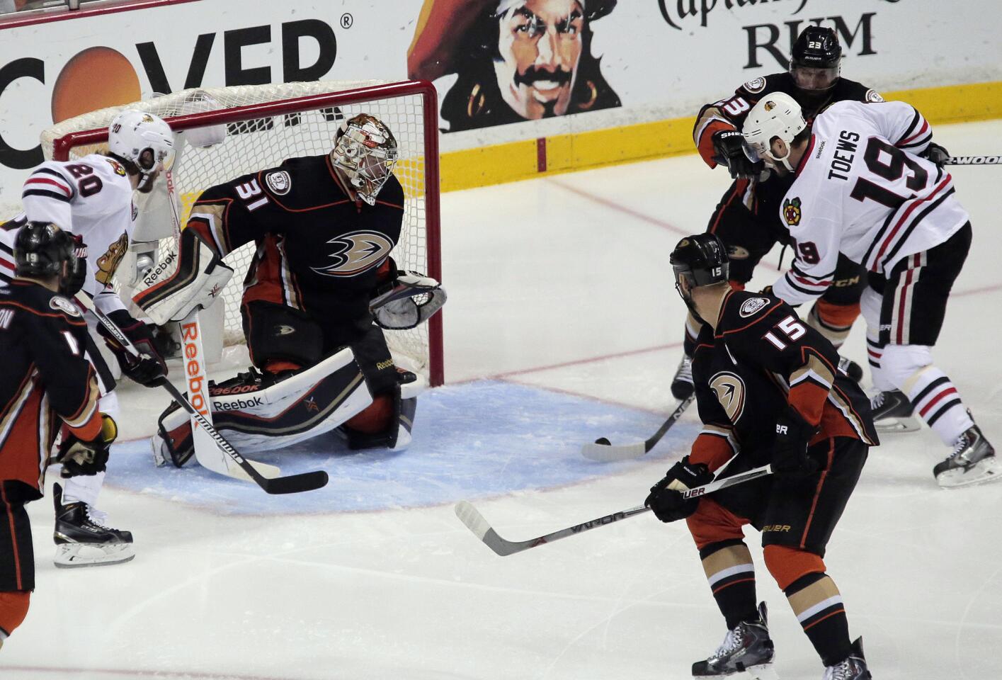 Frederik Andersen, Jonathan Toews