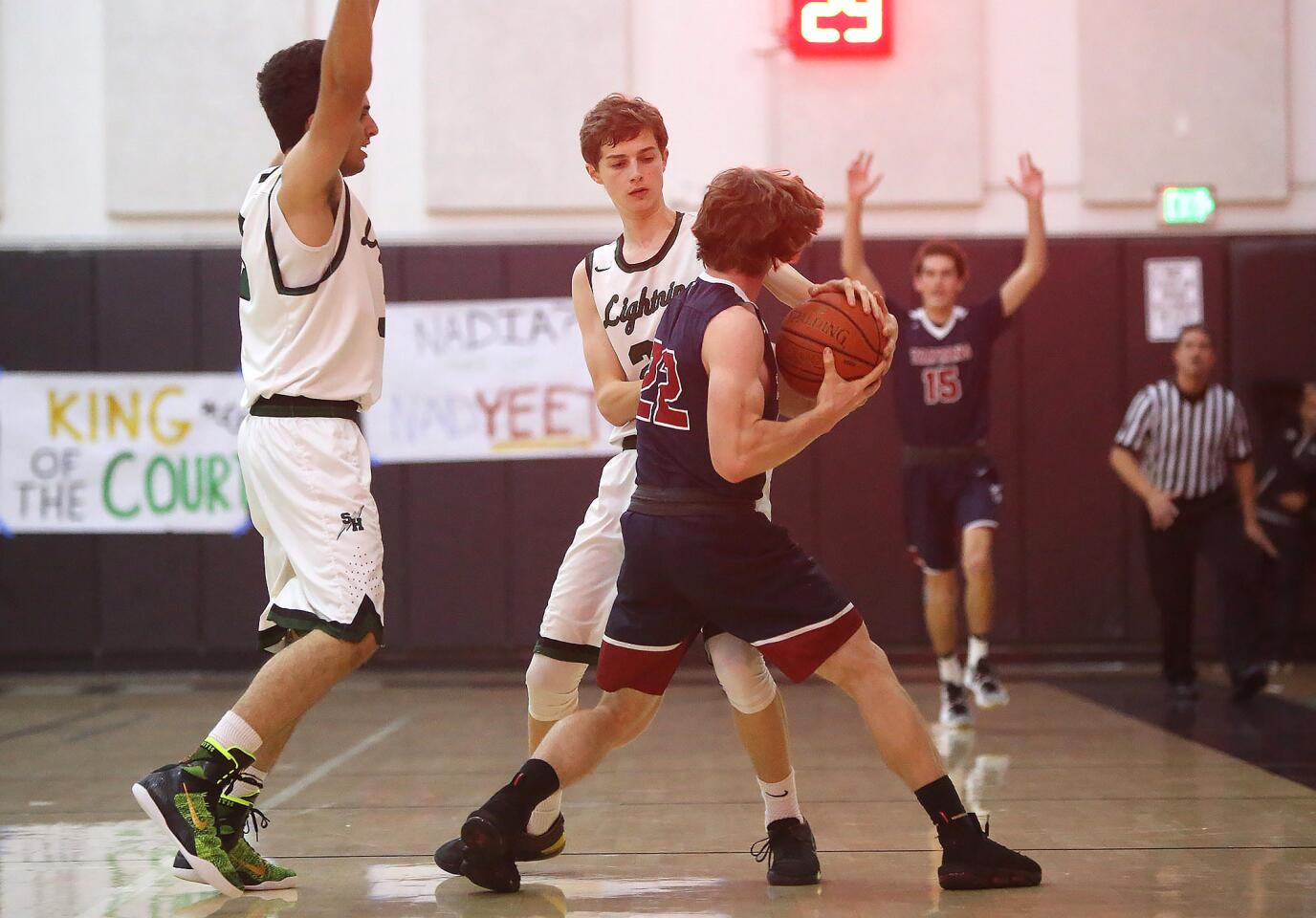 Photo Gallery: Sage Hill vs. St. Margaret's in boys' basketball