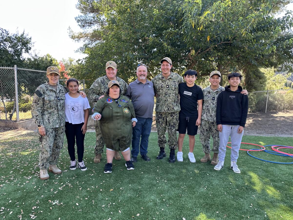 Twin Peaks students honor parents for Veterans Day Pomerado News